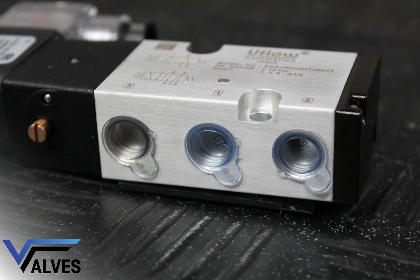 1/4" NAMUR Spool Type Aluminum Solenoid Valve – Nitrile Seal (2–10 Bar)