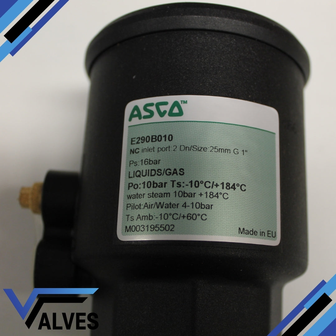 ASCO E290B010 Pressure Operated Valves