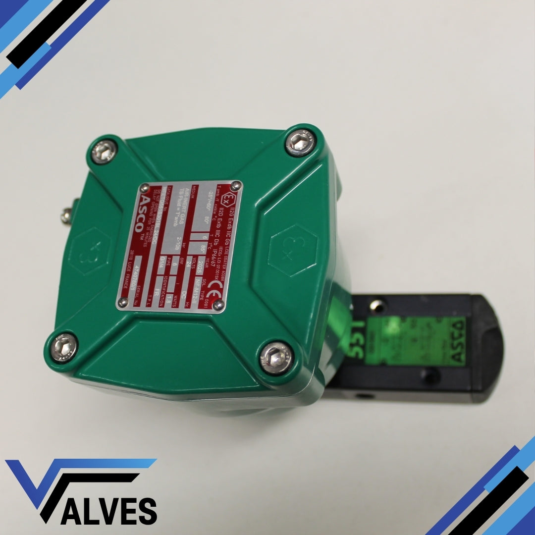 ASCO NFETG551B301SL.24/DC Numatics Pilot Operated Solenoid Valve