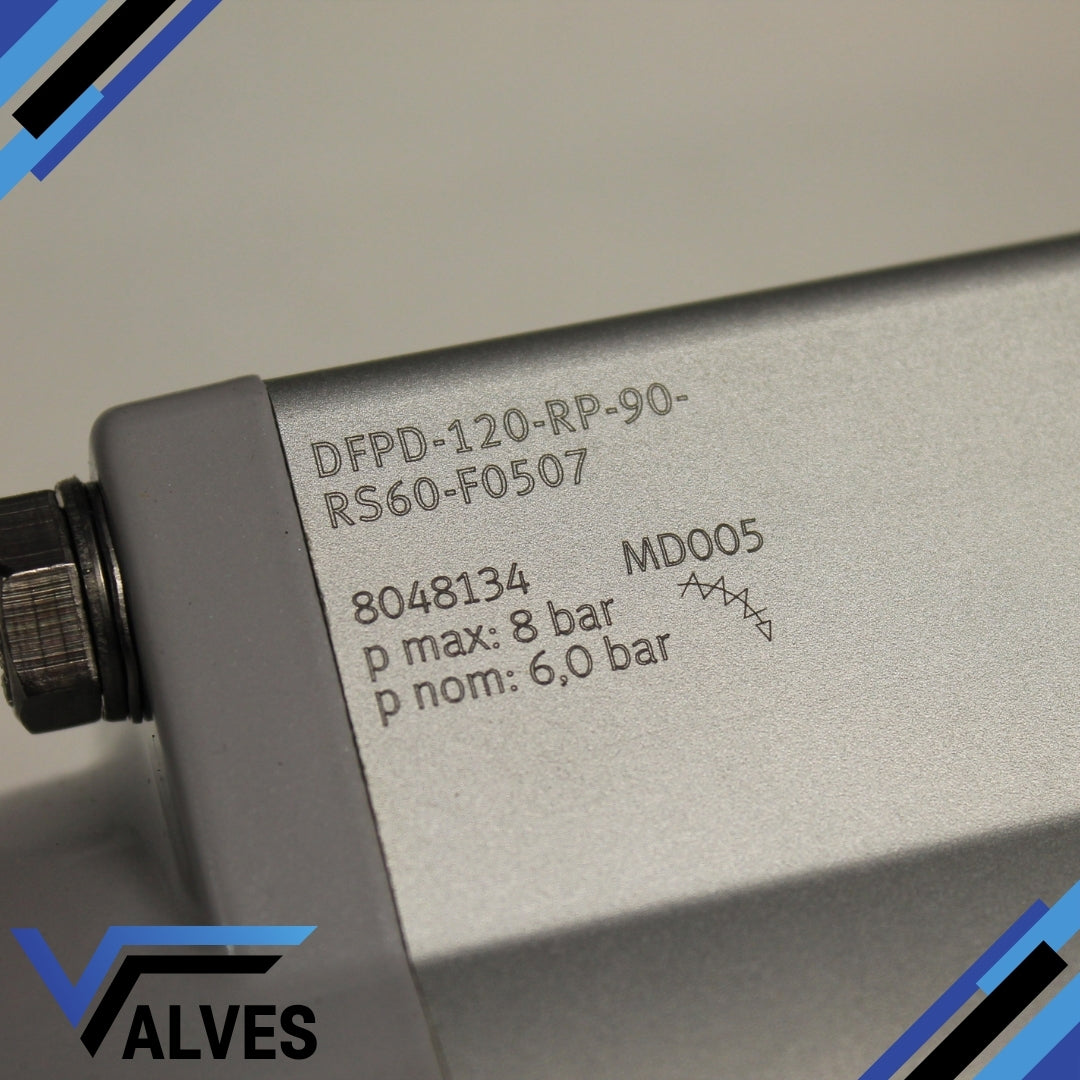 Festo DFPD-120-RP-90-RS60-F05 F07 Pneumatic Actuator (Spring Return)