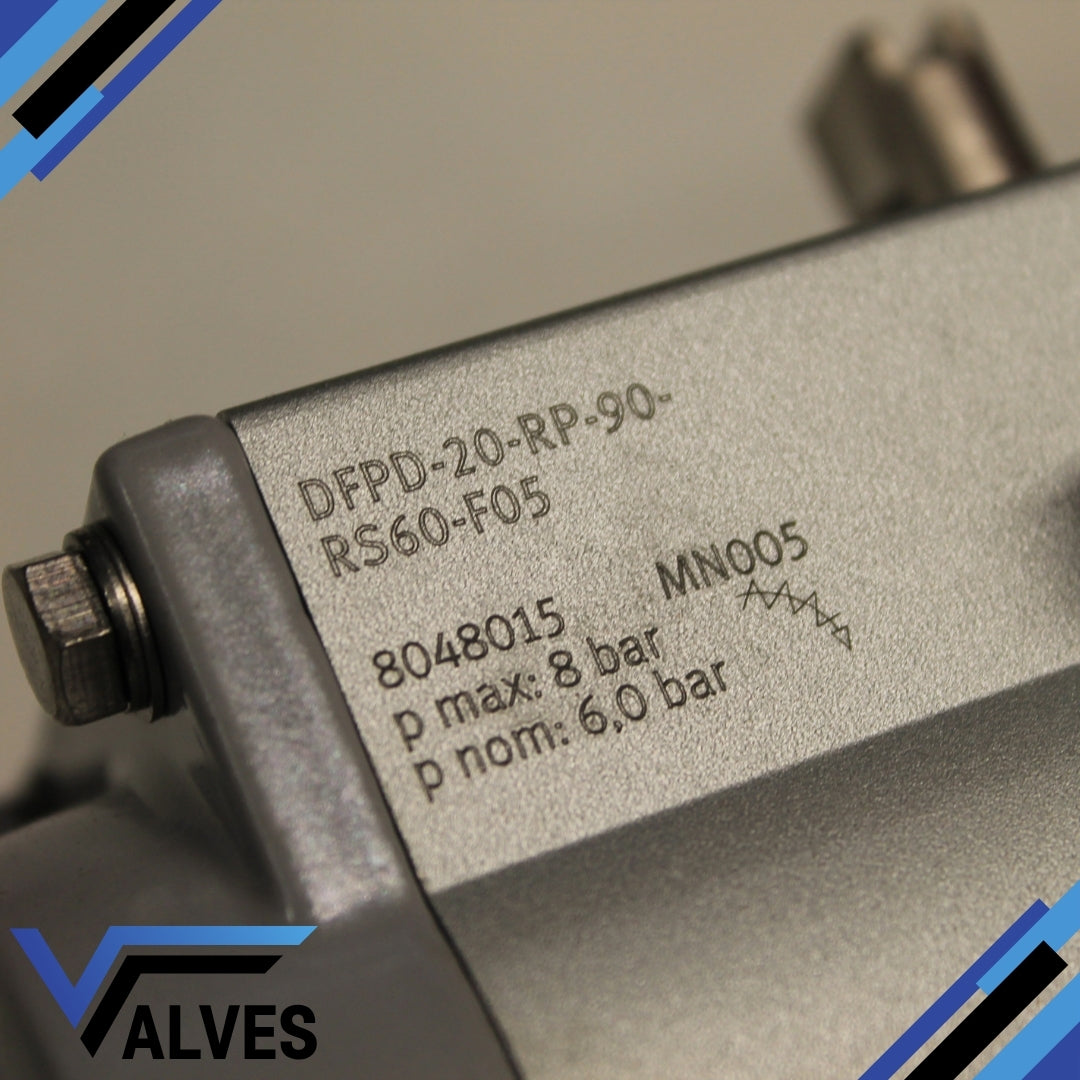 Festo DFPD-20-RP-90-RS60-F05 Pneumatic Actuator (Spring Return)