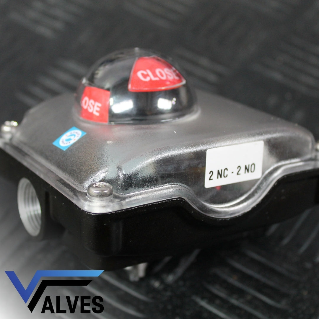 Limit Switch Box – Compact Design with Clear Open/Close Indicator