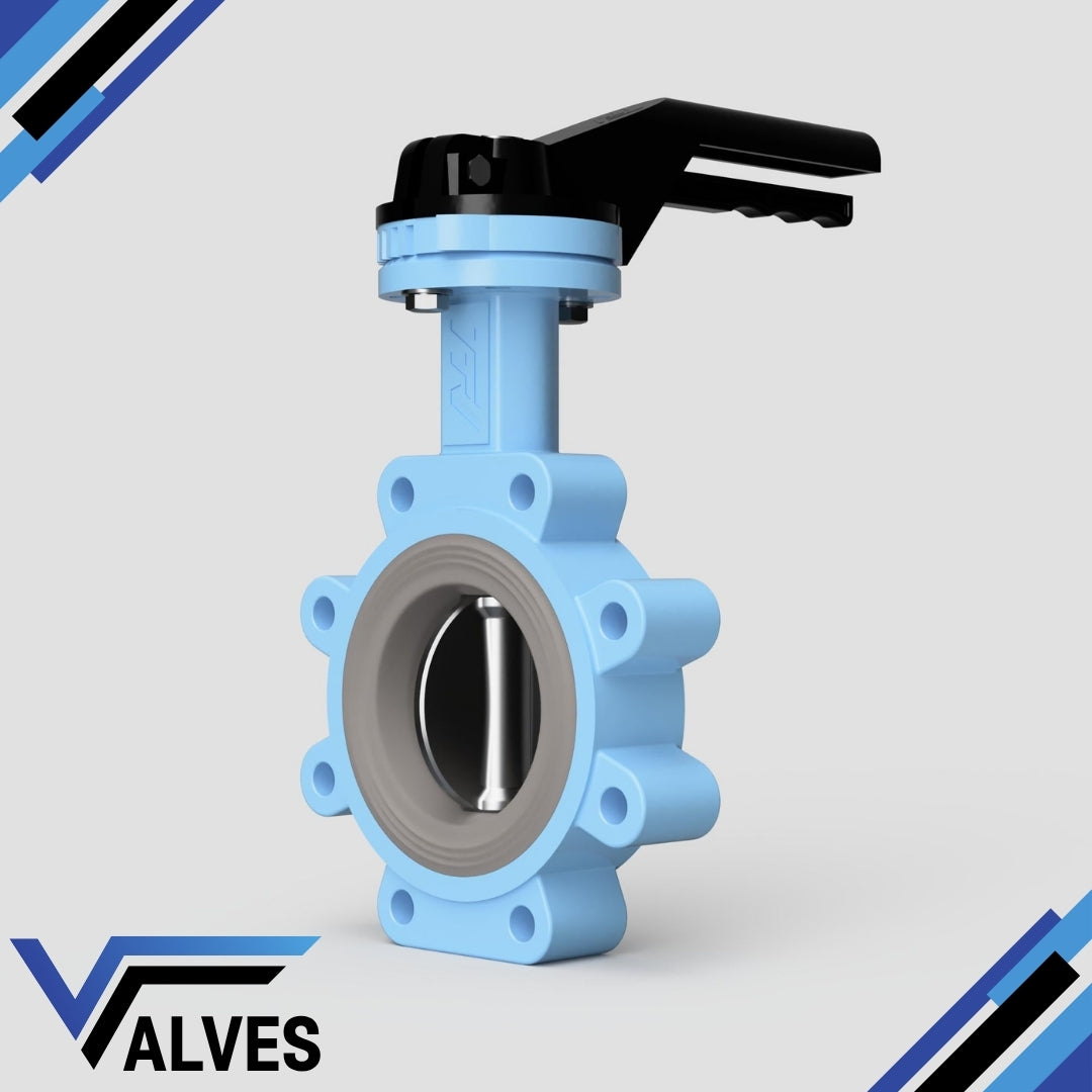 TTV Lugged Butterfly Valve - High Temperature Silicone Seat