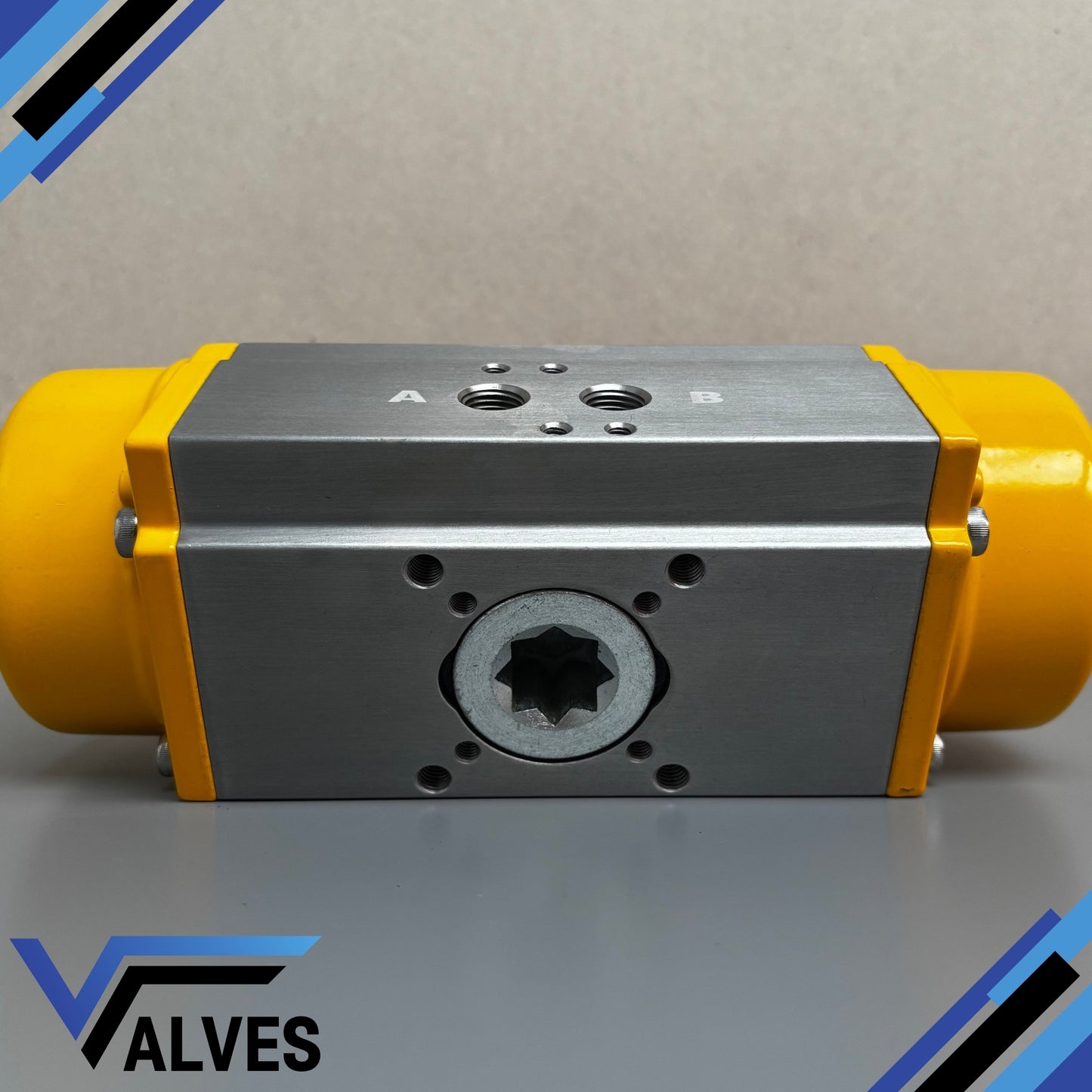 Uflow AS80ANB112V1 Spring‑Return Pneumatic Actuator