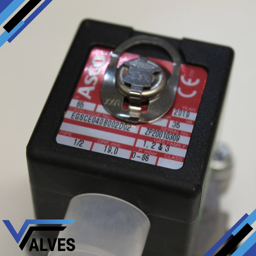 Asco EGSCE040B002D02.230/50 Solenoid Valve