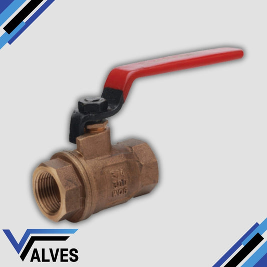 Bronze Ball Valve – Screwed NPT – 300 psi – Full Bore