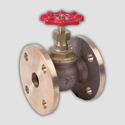 Bronze Globe Valve – Flanged PN16 – SDNR (Screw-Down Non-Return)