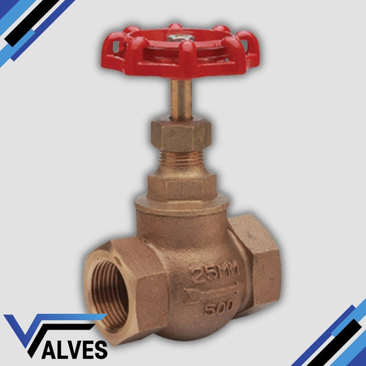 Bronze Globe Valve – PN32 – BS21 Threaded