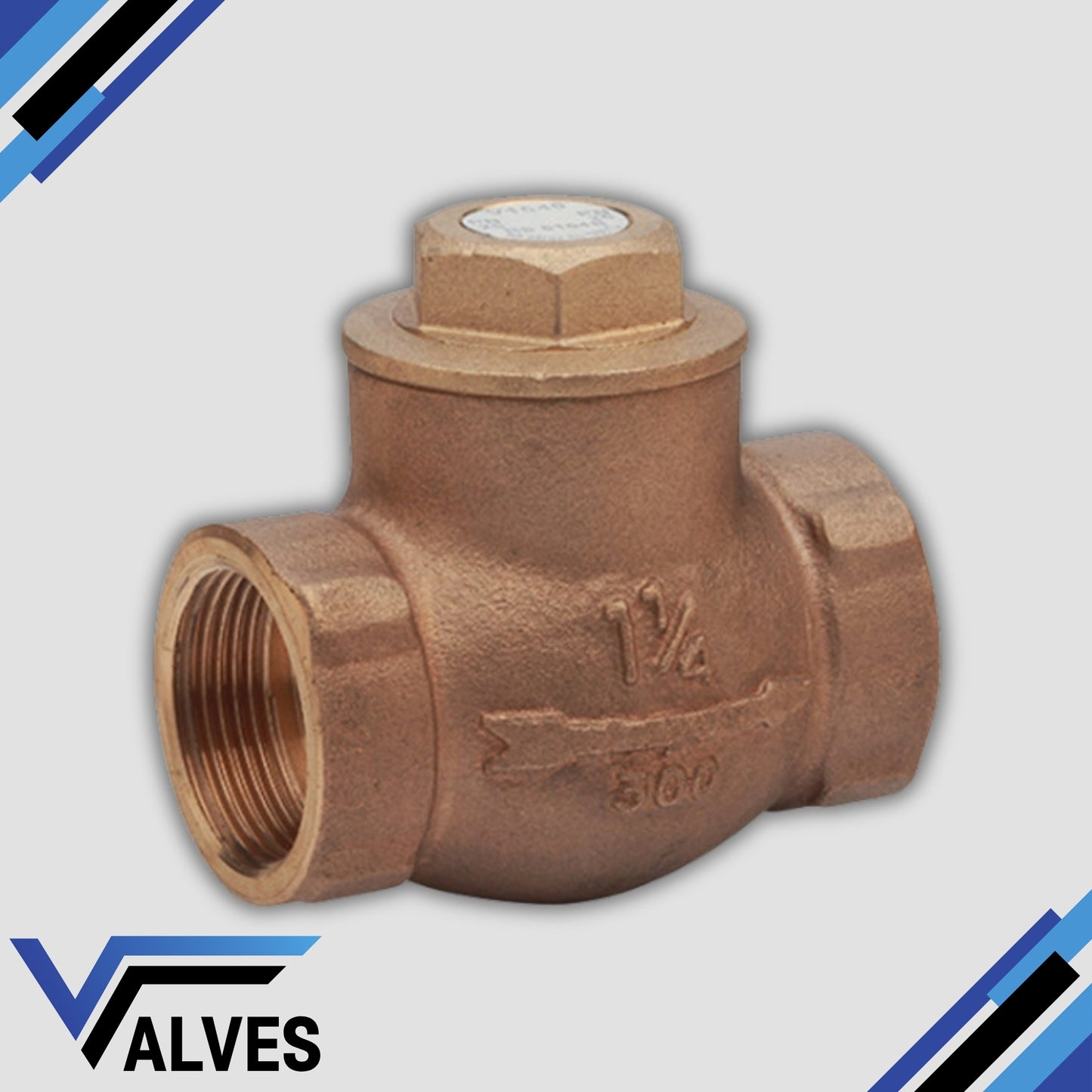 Bronze Swing Check Valve – PN25 – NPT Threaded