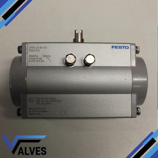 Festo DFPD-20-RP-90-RS60-F05 Pneumatic Actuator (Spring Return)