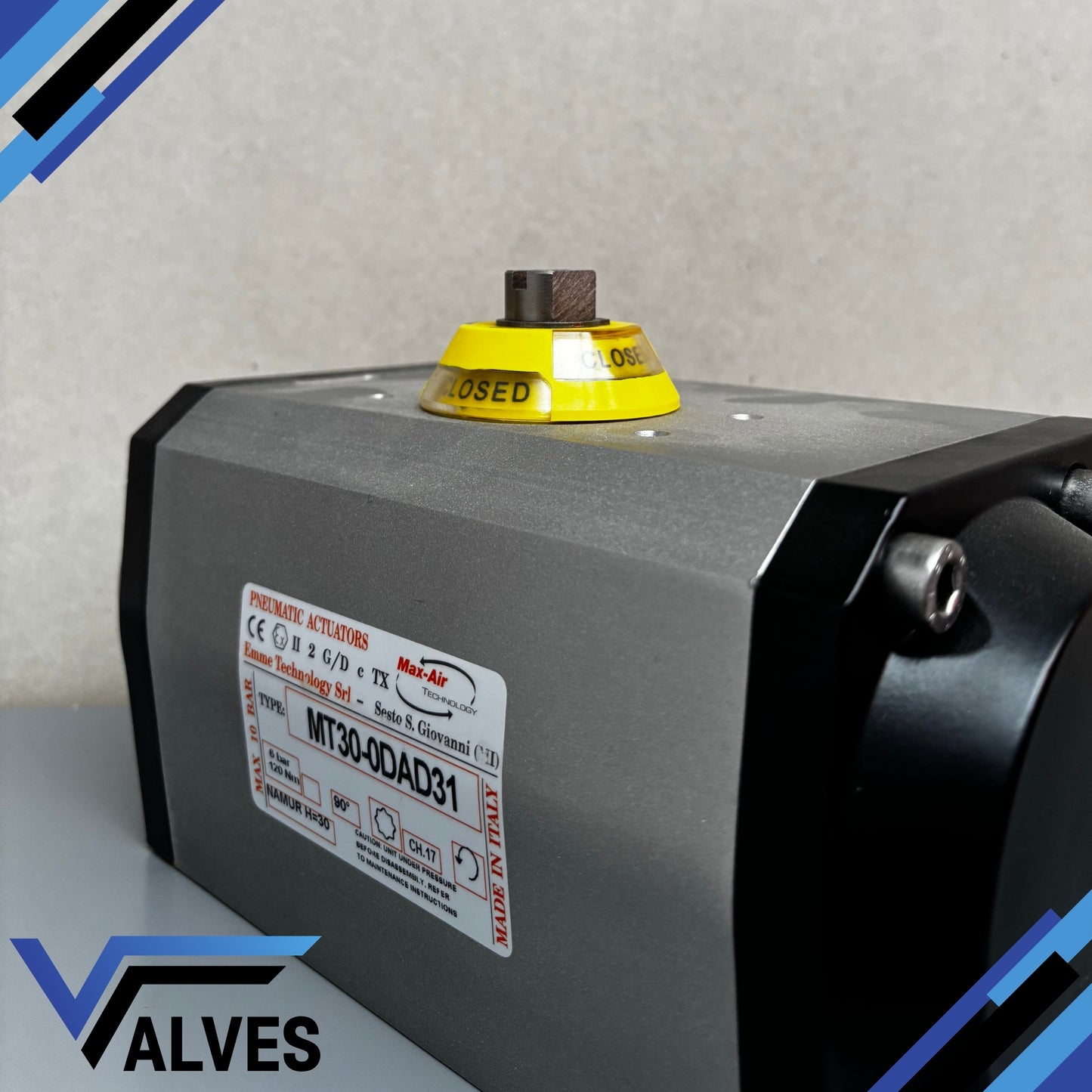 Max-Air MT30-0DAD31 Double Acting Pneumatic Actuator