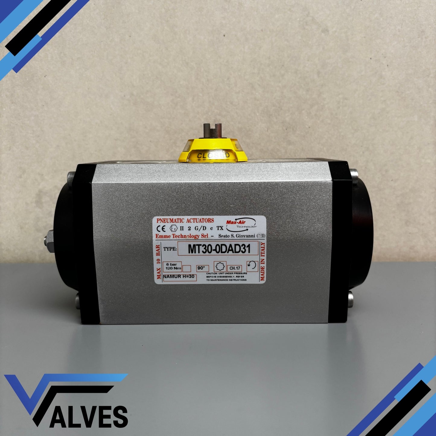 Max-Air MT30-0DAD31 Double Acting Pneumatic Actuator