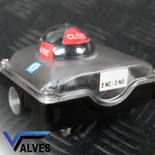 Limit Switch Box – Compact Design with Clear Open/Close Indicator