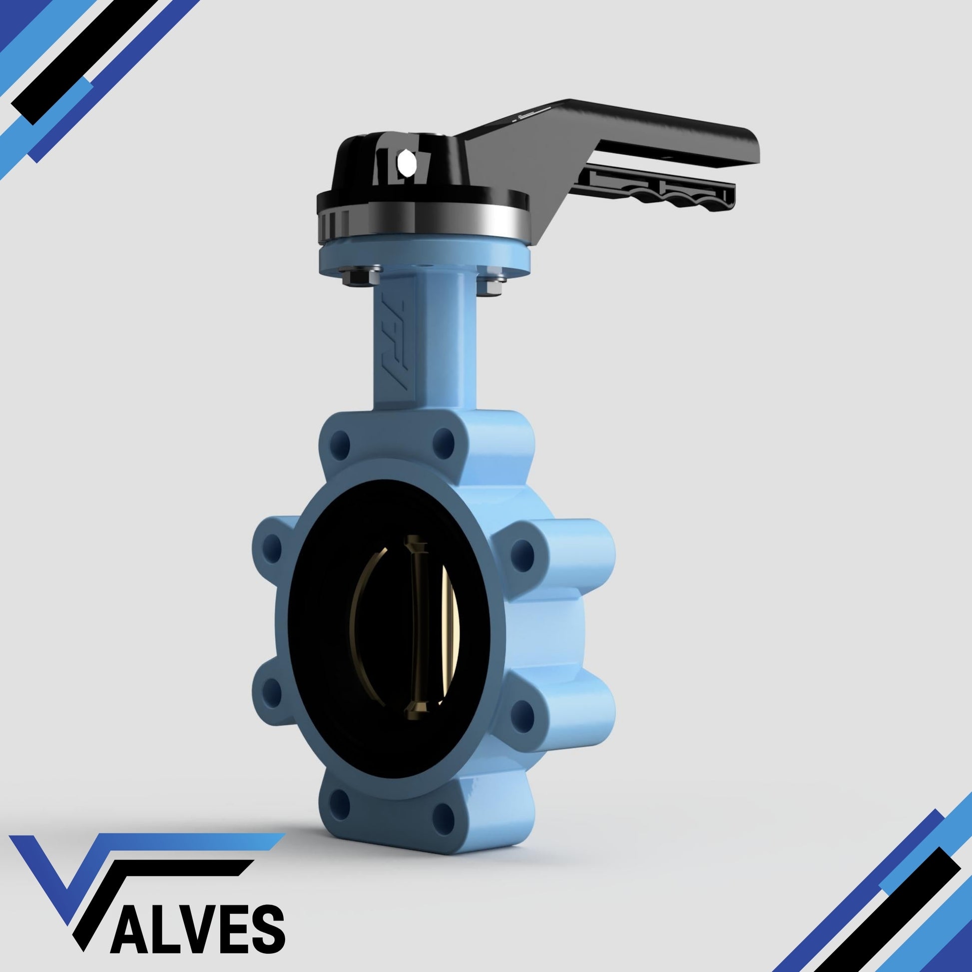 TTV Ductile Iron Lugged Aluminium Bronze Disc TTV Butterfly Valves