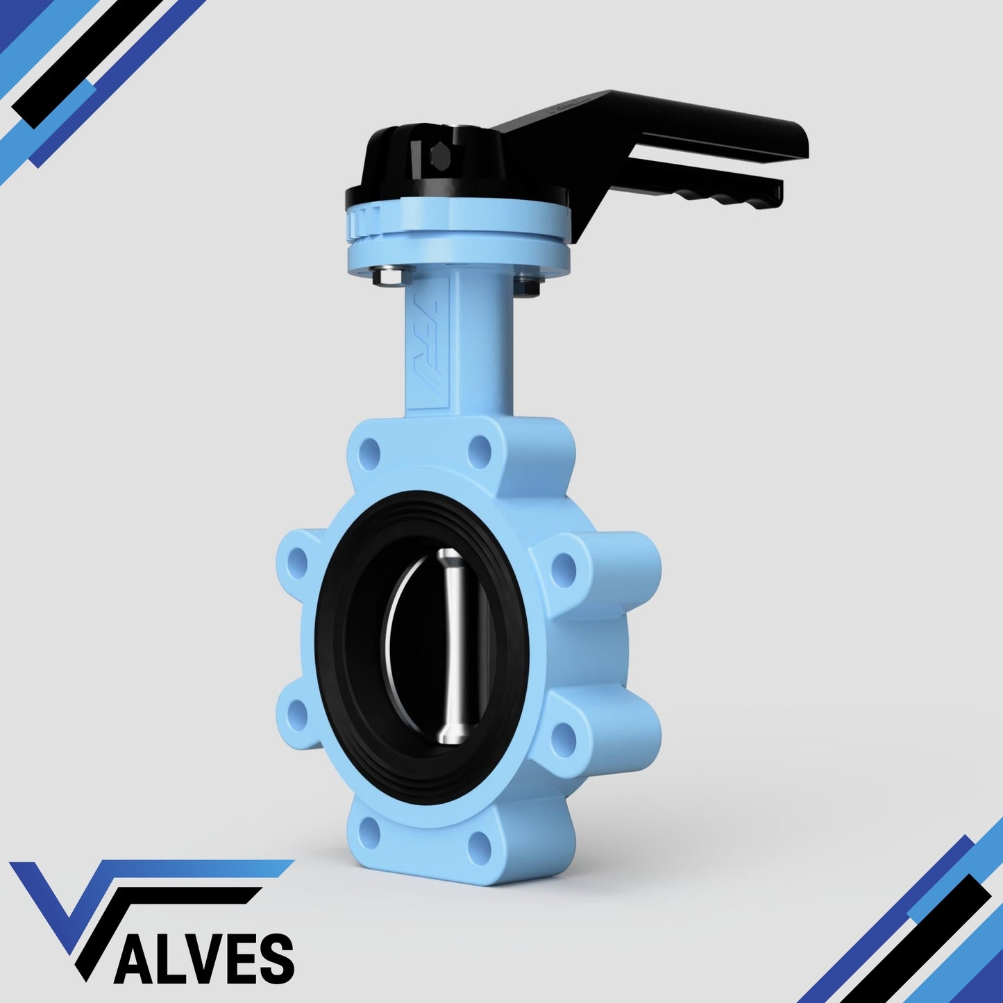 TTV Ductile Iron Lugged Butterfly Valves