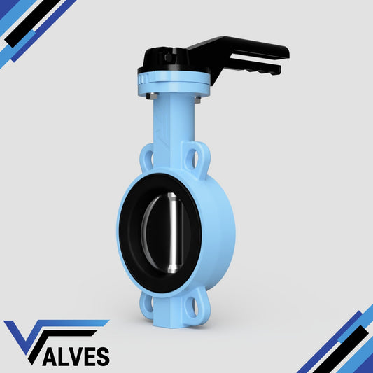 TTV Ductile Iron Wafer Butterfly Valves