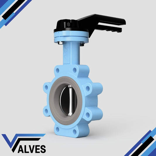TTV Lugged Butterfly Valve - High Temperature Silicone Seat
