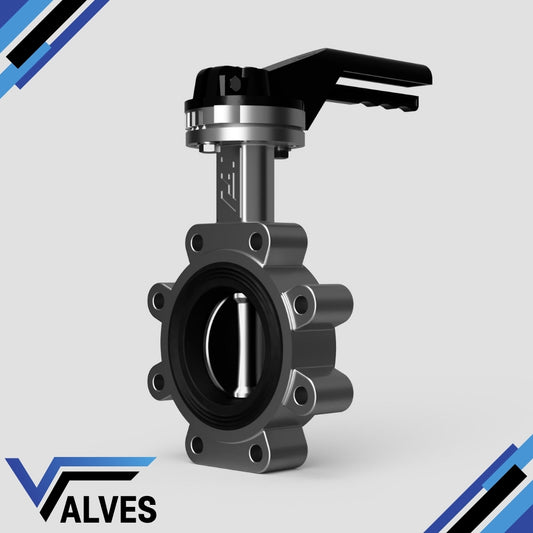 TTV Stainless Steel Lugged Butterfly Valve - Viton Seat