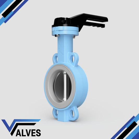 TTV Wafer Butterfly Valve - High Temperature Silicone Seat