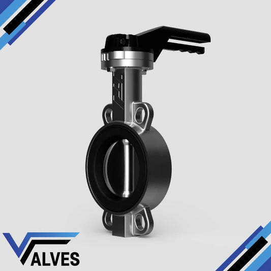 TTV Wafer Stainless Steel Butterfly Valve - High Temperature EPDM Seat