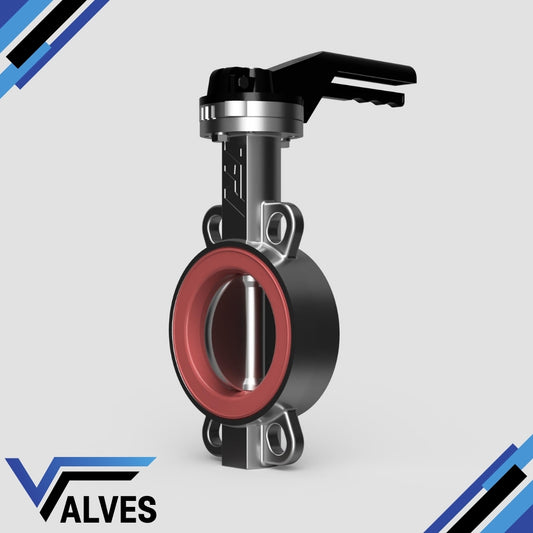 TTV Wafer Stainless Steel Butterfly Valve - Silicone Seat