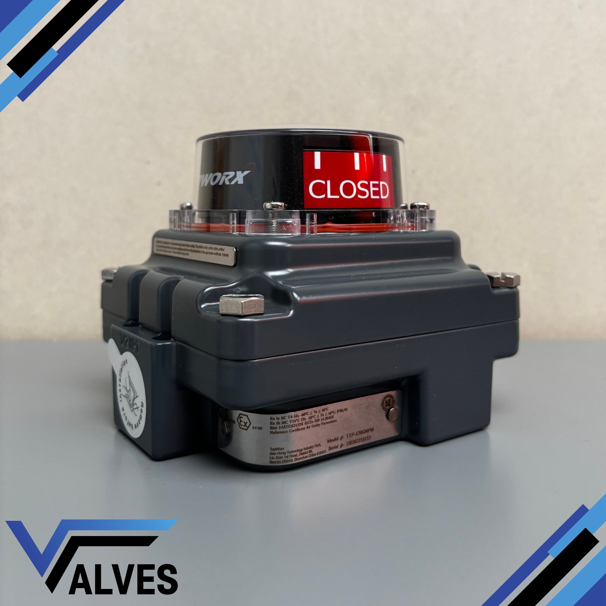 TopWorx TXP-E20GNPM Limit Switch Box | Robust Valve Position Feedback ...