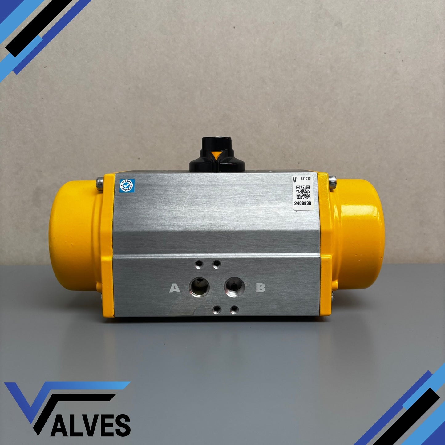 Uflow AS80ANB112V1 Spring‑Return Pneumatic Actuator