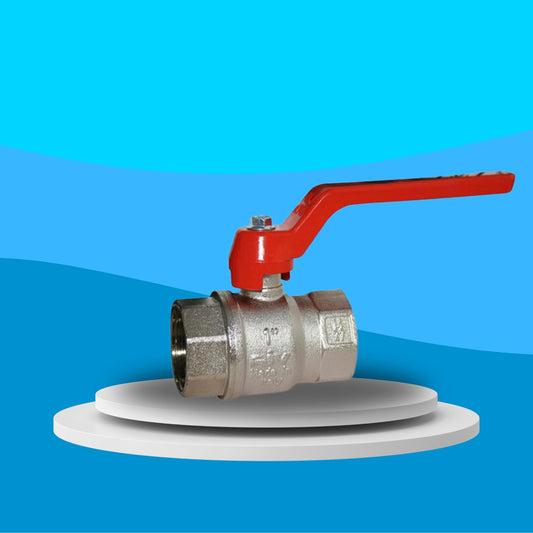 Wras Approved Brass Ball Valve - Standard Pattern Male X Female (Aluminium Lever)