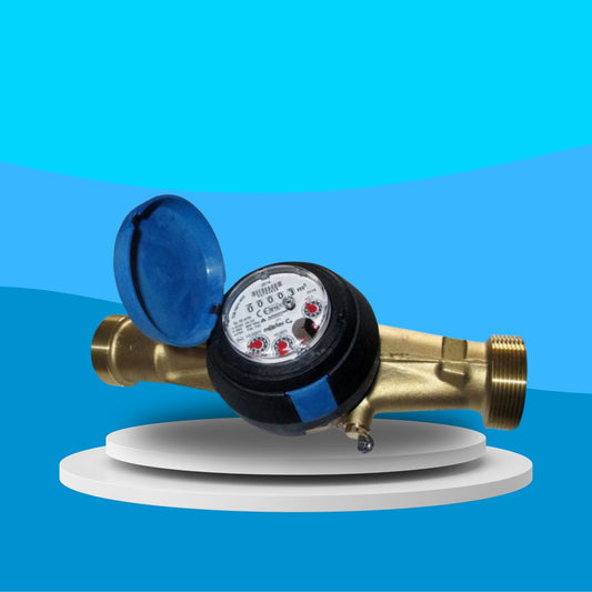 Wras Approved Class C Water Meter - Male Threaded (Dry Dial)
